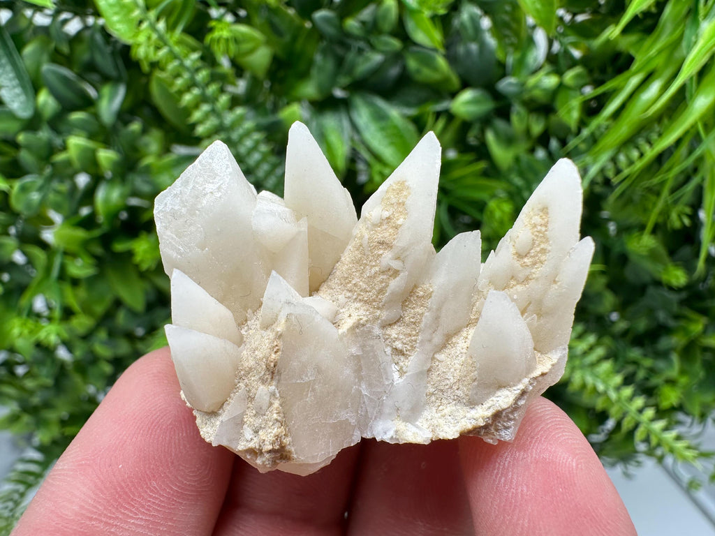 Calcite on Aragonite: Djurcovo Mine, Bulgaria Healing Crystal