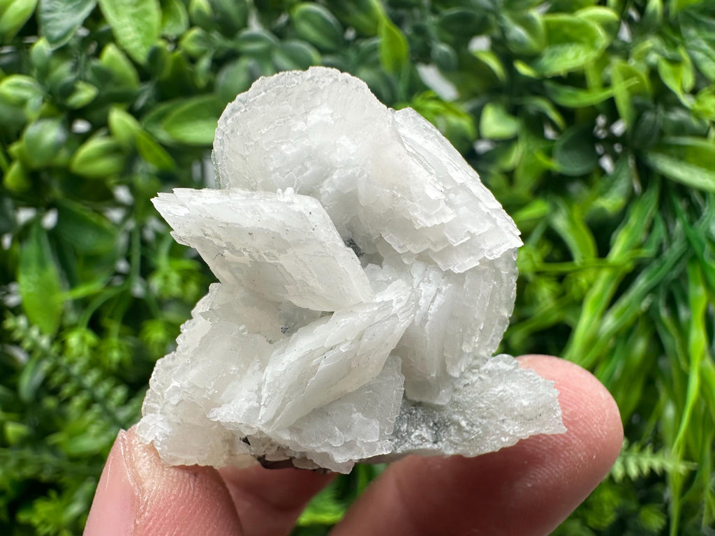 Calcite on Quartz with Sphalerite, Borieva Mine Mineral Specimen