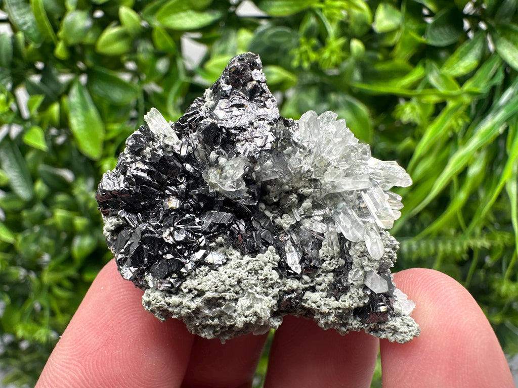Aesthetic bigger Sphalerite whit Chlorite from Borieva mine Madan Bulgaria natural minerals souvenir crystal gift home decor stone rock