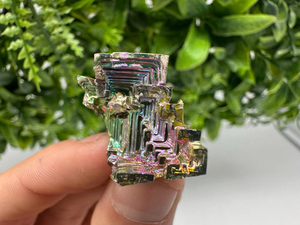 Rainbow Bismuth Crystal: Rare Gemstone Specimen,wholesale Bismuth