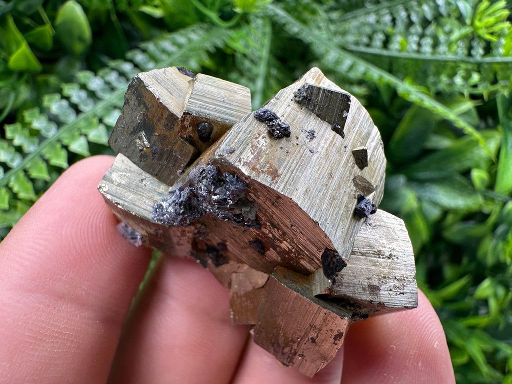 Natural Pyrite Crystal: Shiny Fool's Gold Mineral Souvenir
