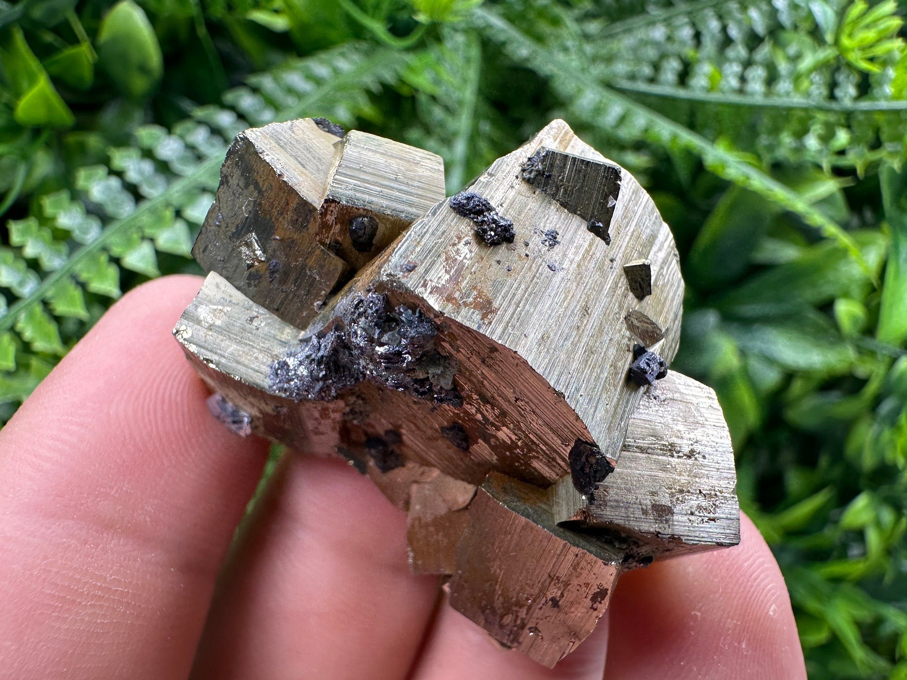 Natural Pyrite Crystal: Shiny Fool's Gold Mineral Souvenir