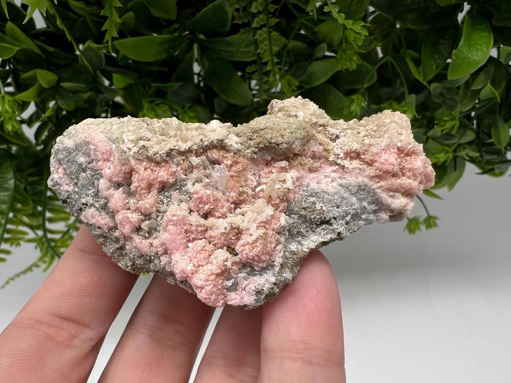 Pink Rhodochrosite Crystal, Starnica Mine, Bulgaria