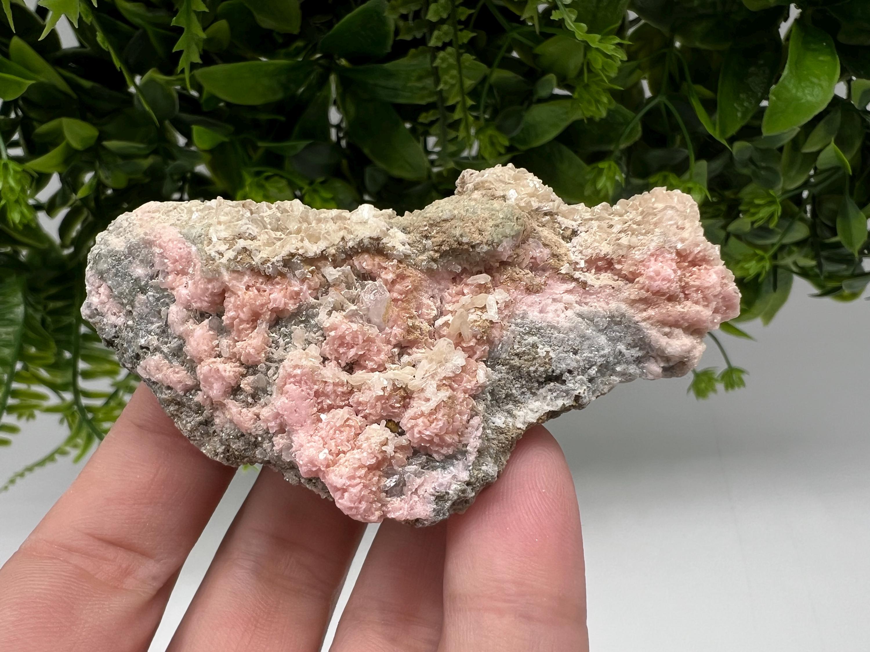 Pink Rhodochrosite Crystal, Starnica Mine, Bulgaria