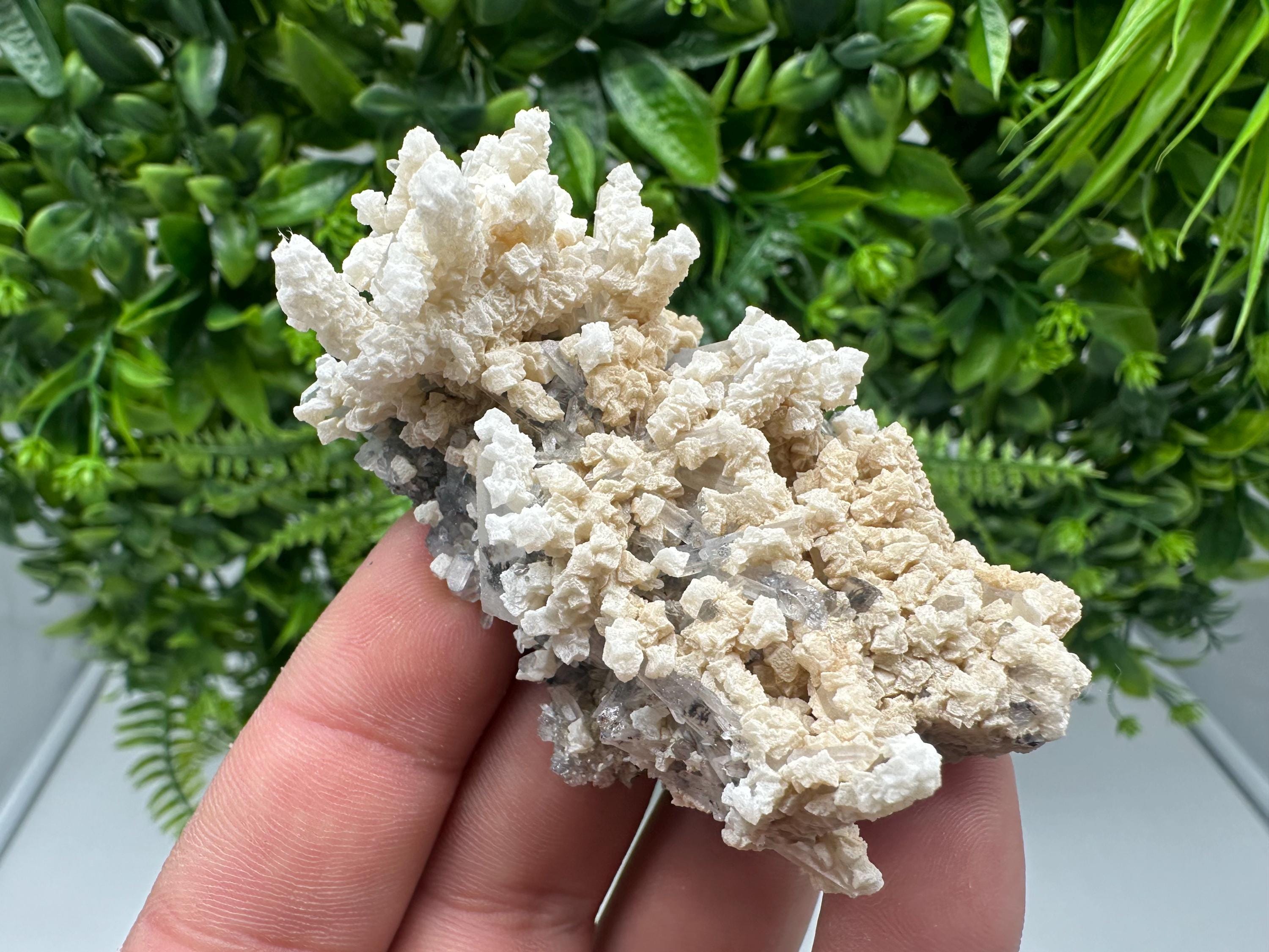Quartz Calcite Chalcopyrite Specimen: Krushev Dol Mine, Bulgaria