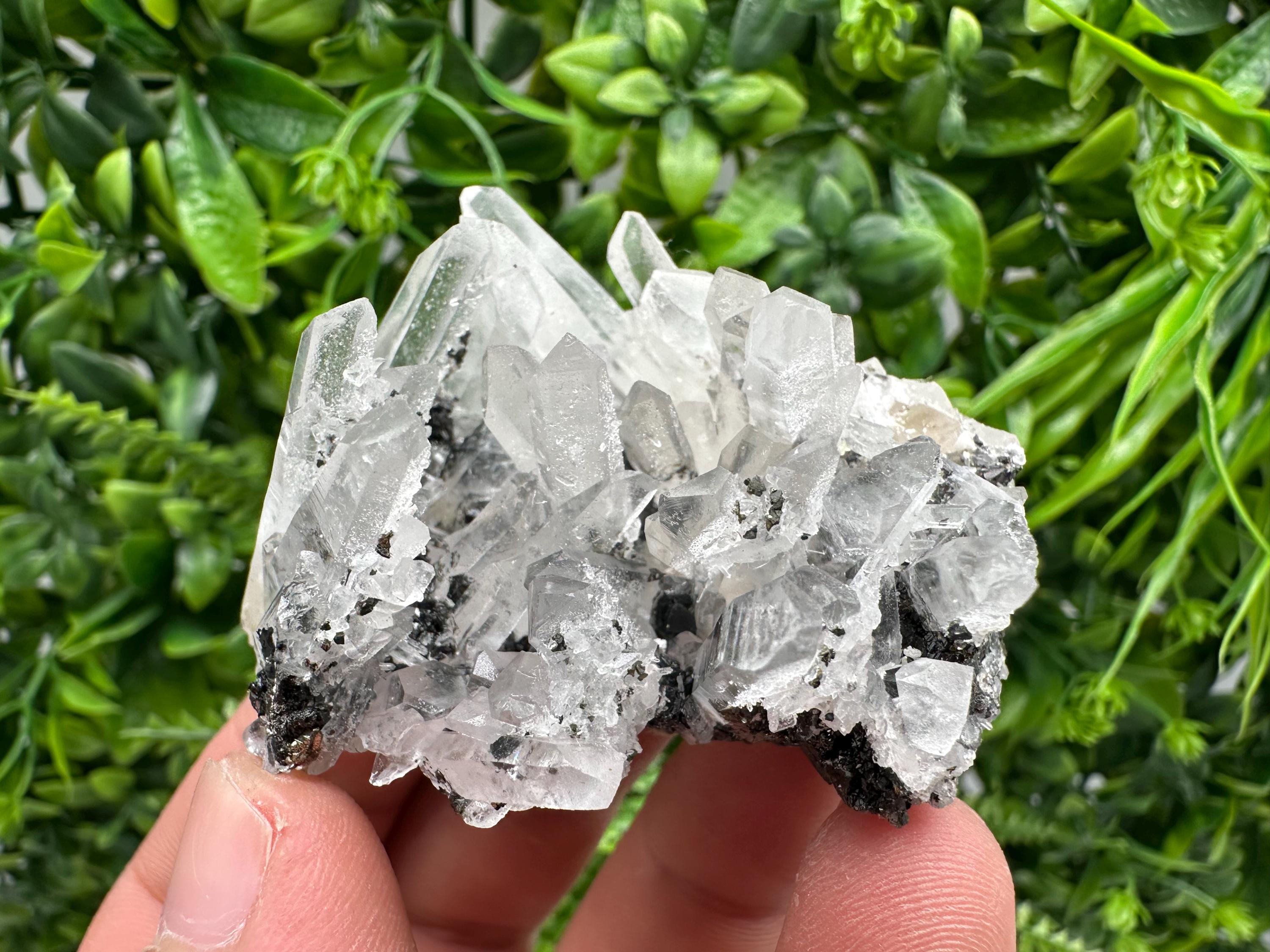 Quartz Sphalerite Pyrite Mineral Specimen, Madan Bulgaria