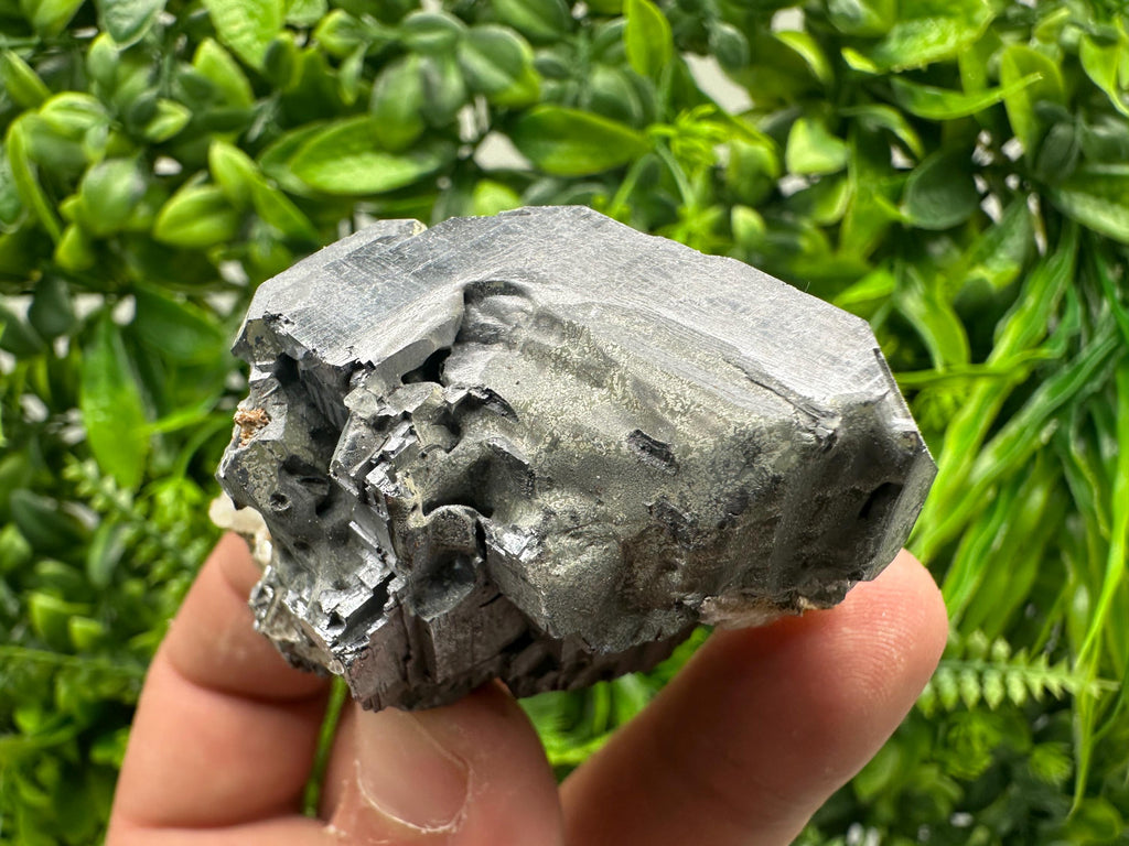 Skeletal Galena on Quartz, Borieva Mine Mineral Specimen