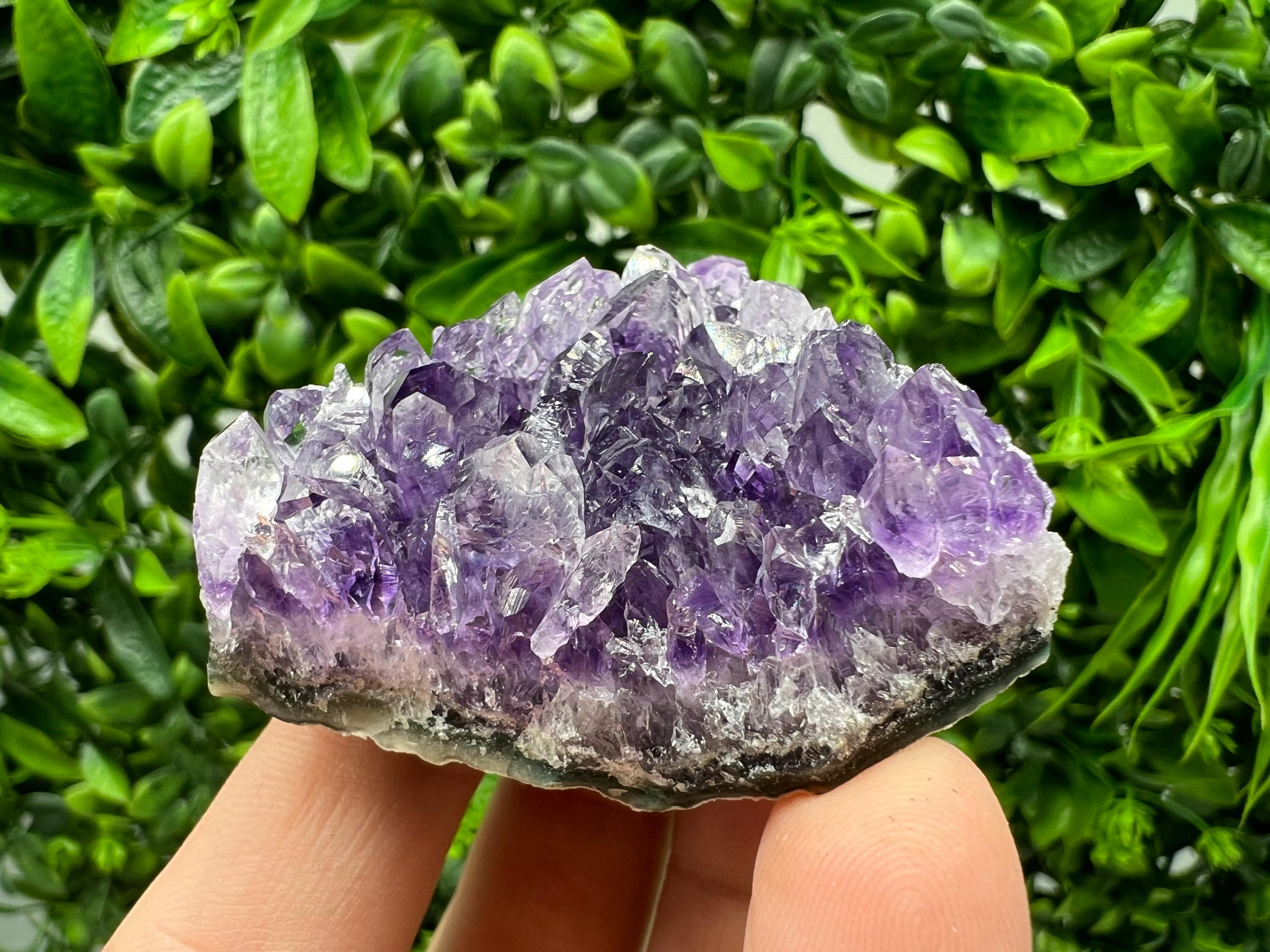 Purple Amethyst Crystal from Uruguay: Home Decor, Energy Stone