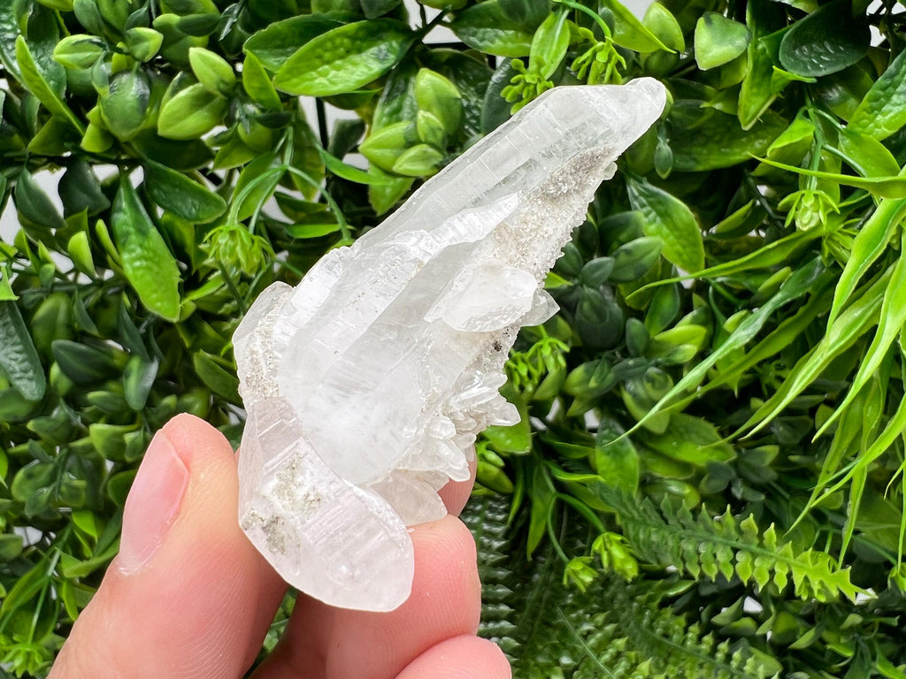 Wonderful Transparent Quartz on Chlorite Matrix,From Borieva mine,Madan,Bulgaria,Quartz,Quartz crystal,mineral specimen,collection quartz