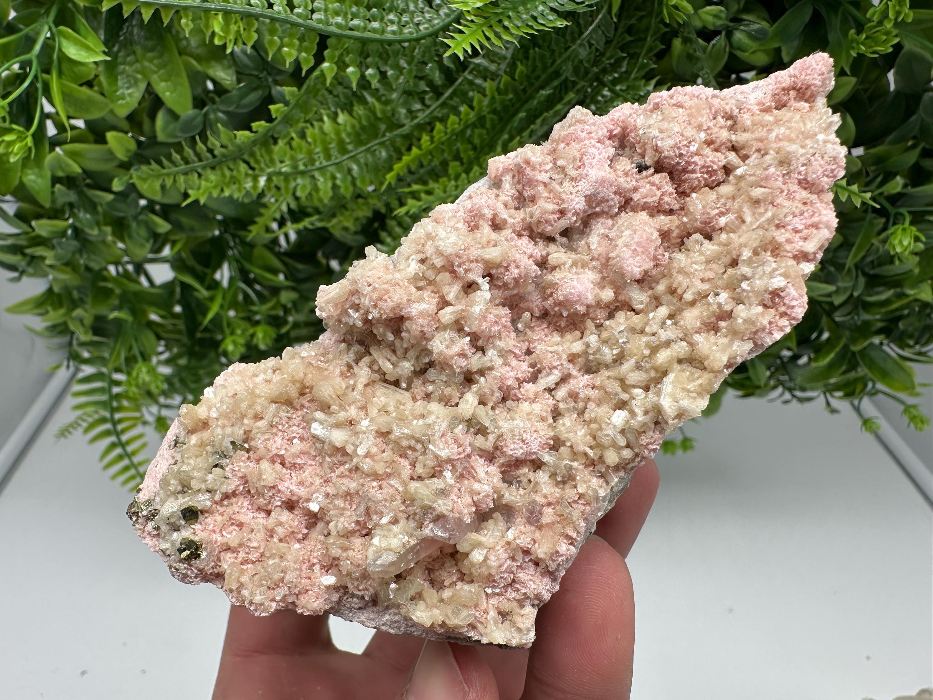 Pink Rhodochrosite Crystal, Starnica Mine, Bulgaria, Mineral Decor