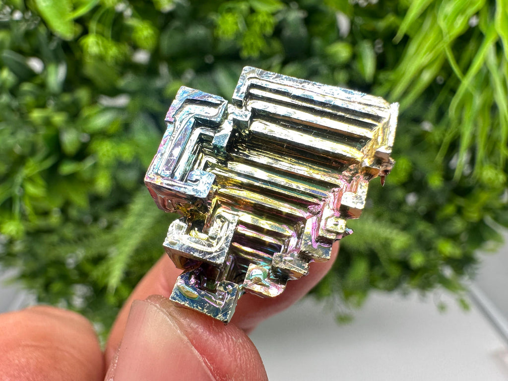 Rainbow Bismuth Crystal: Rare Gemstone Specimen,wholesale Bismuth