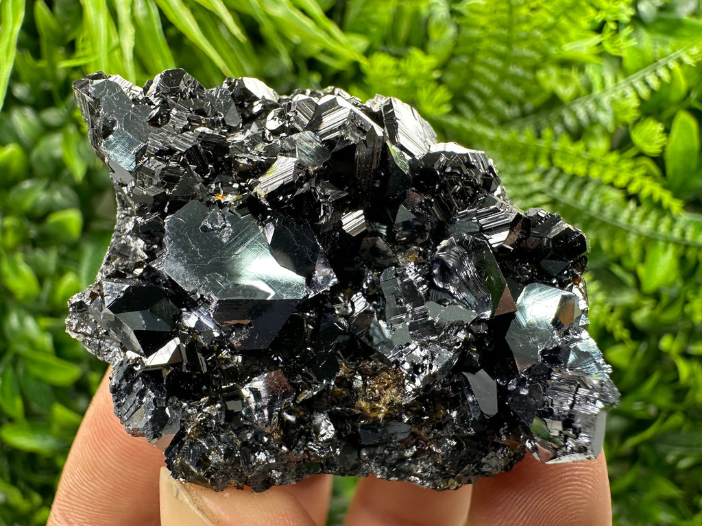 Shiny Galena with Black Sphalerite: Natural Mineral Decor (6/5/4cm)