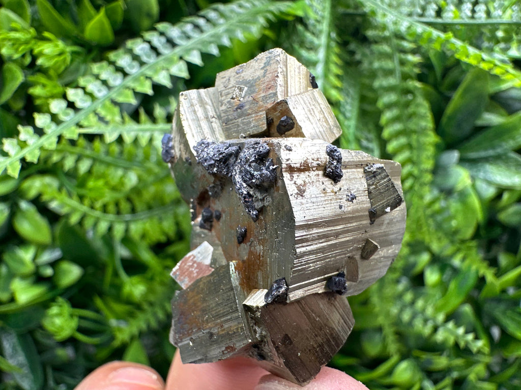 Natural Pyrite Crystal: Shiny Fool's Gold Mineral Souvenir