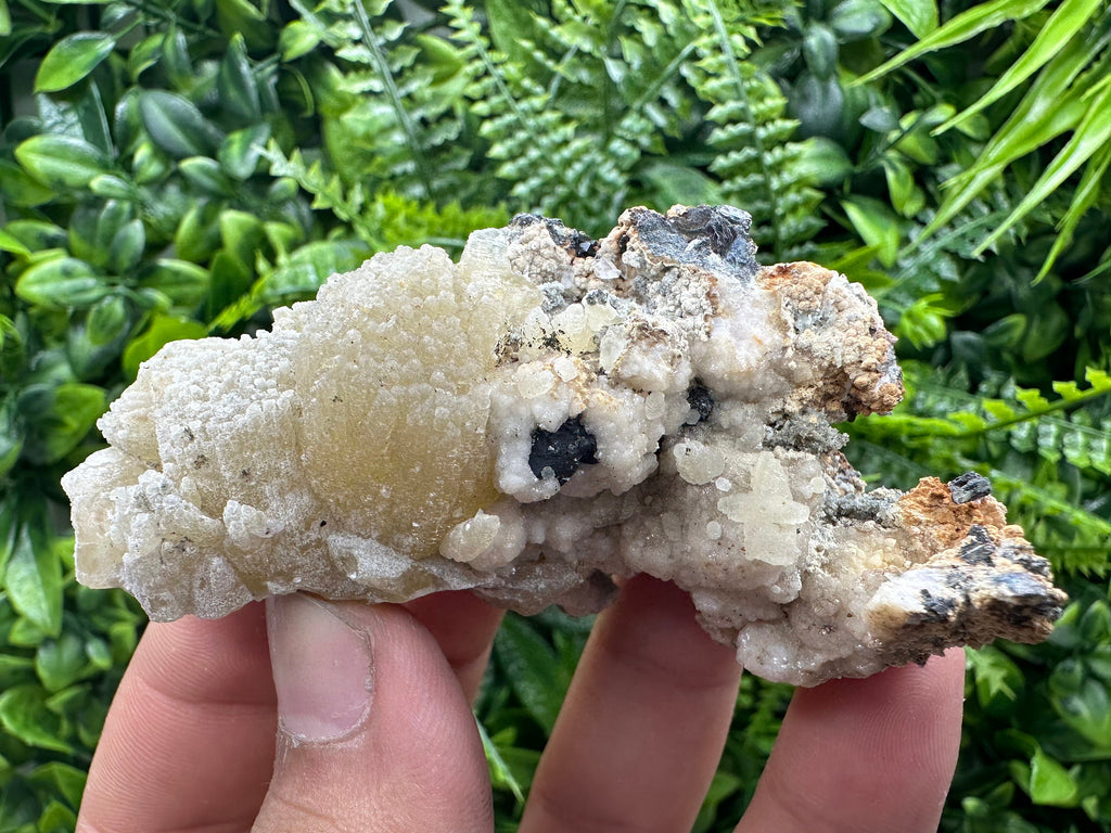 Rare Calcite Cluster: Madan Bulgaria Mineral Souvenir