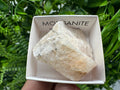 Rare Raw Morganite Crystal, Mozambique Mineral Specimen