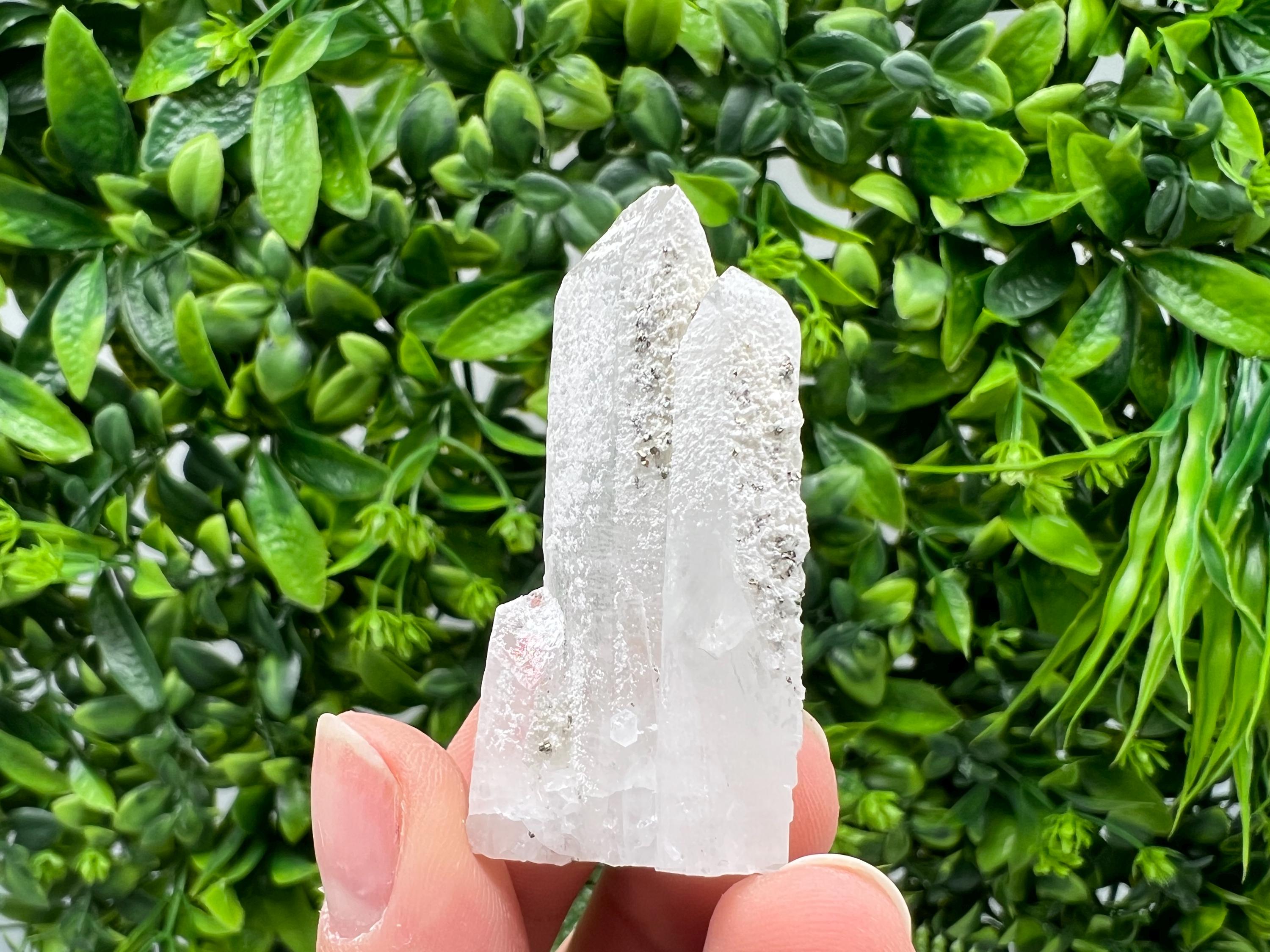 Quartz with Pyrite, Krushev dol Mine, Bulgaria, Crystal Home Decor