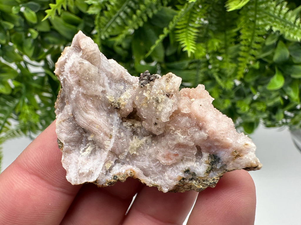 Moroccan Red Chalcedony Crystal Specimen: Rare Mineral Gift
