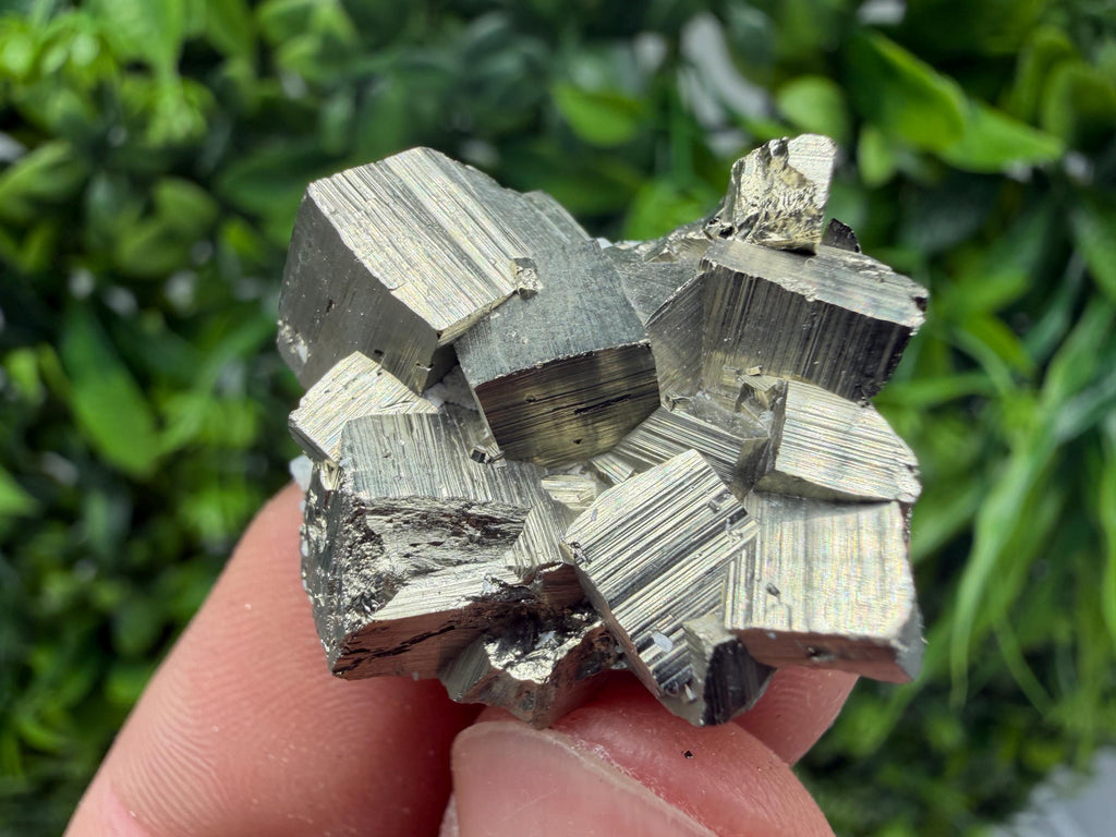 Rare Floating Pyrite Cluster, Fool’s Gold Crystal Decor