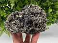 Pyrite on Green Quartz: Rare Mineral Specimen, Borieva Mine