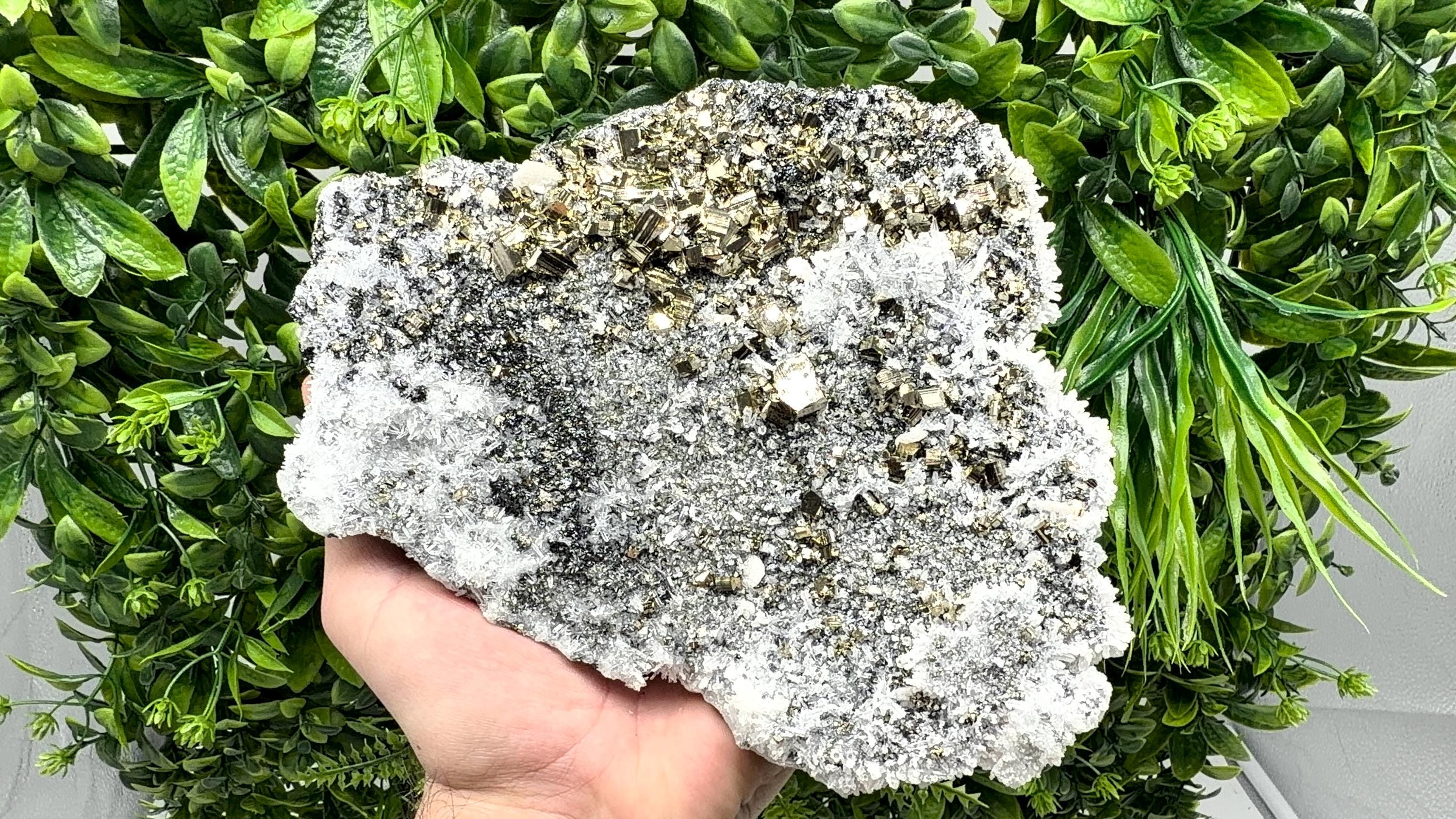 Pyrite Sphalerite Quartz  Mineral Specimen, Krushev dol Mine