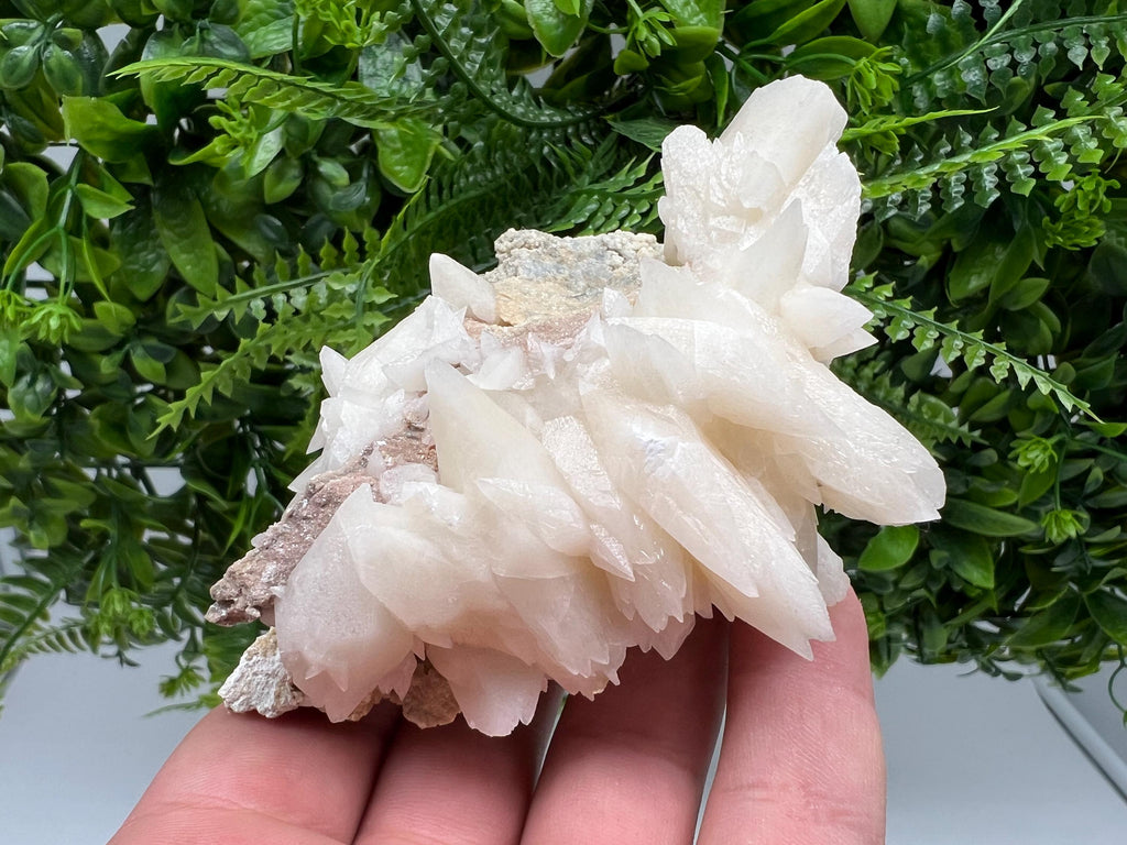 Calcite on Aragonite: Djurcovo Mine, Bulgaria Healing Crystal