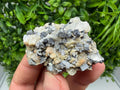 Galena Spinel with Quartz and Calcite, Borieva Mine Mineral Specimen