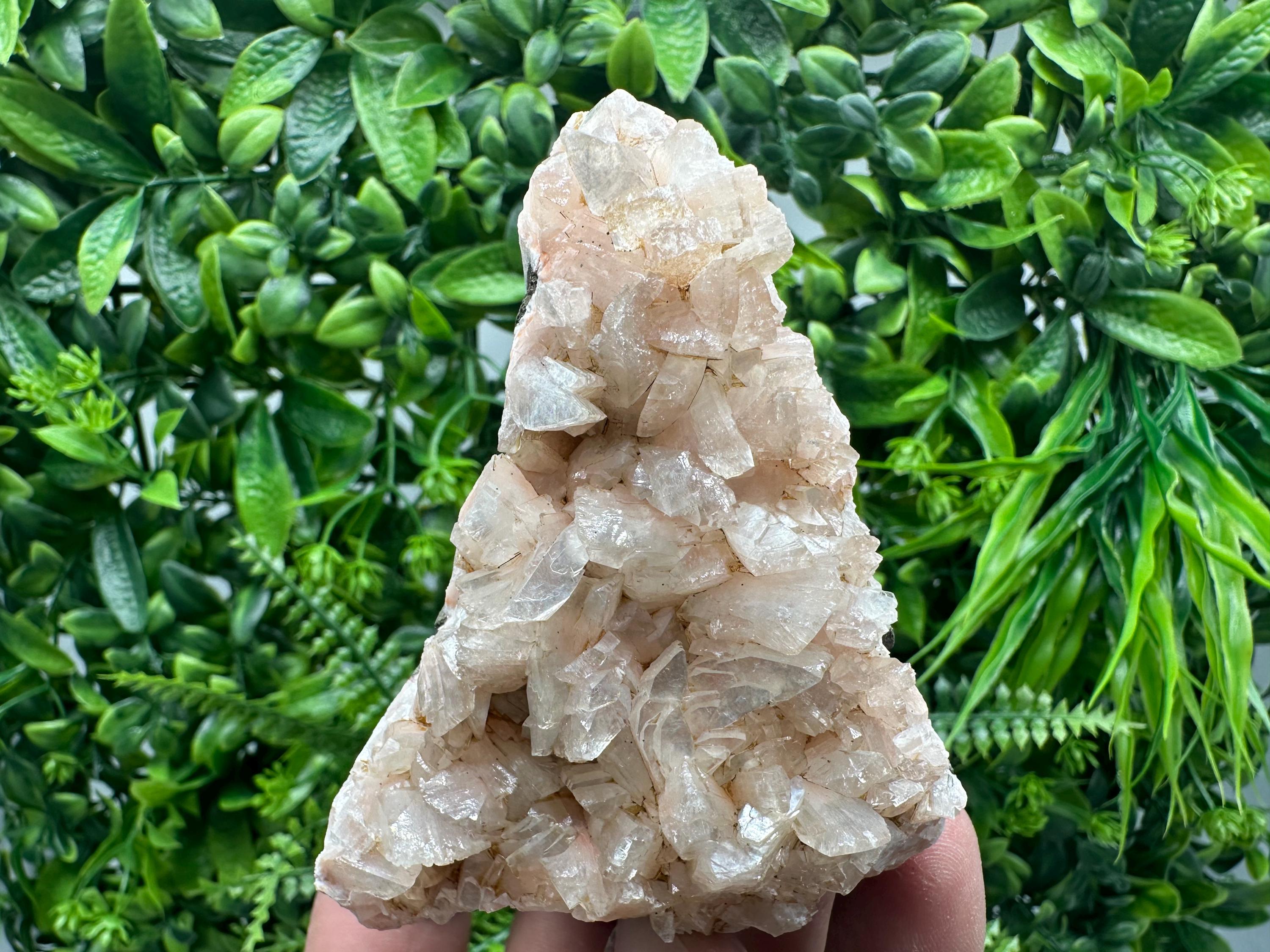 Stilbite on Heulandite, Natural Crystal Mineral Specimen, India
