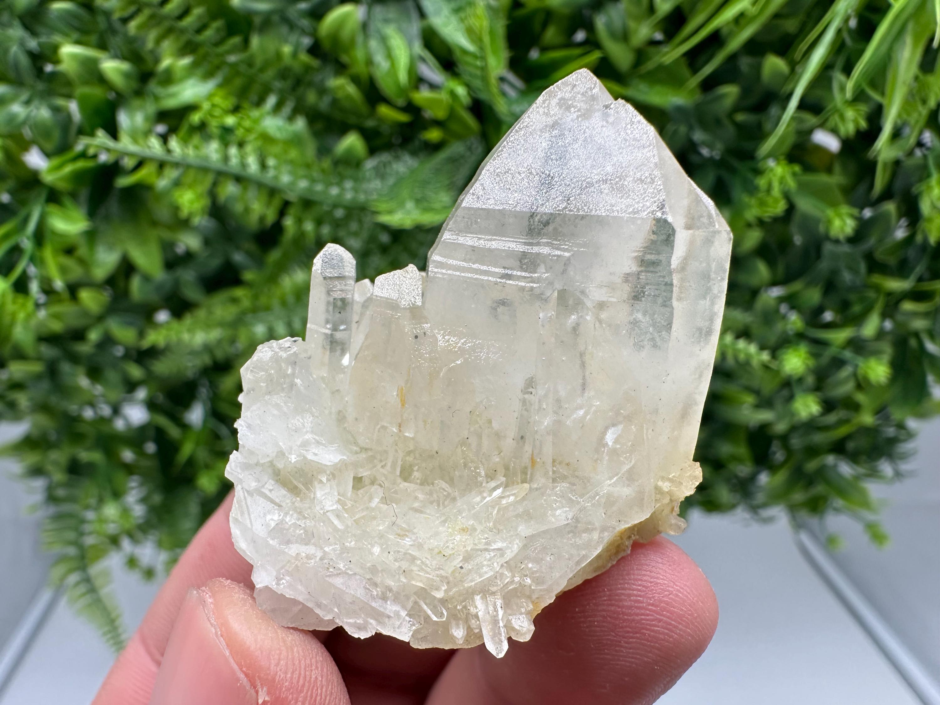 Transparent Quartz Crystal Cluster, 9th September mine,Mine, Bulgaria,natural,collection mineral specimen