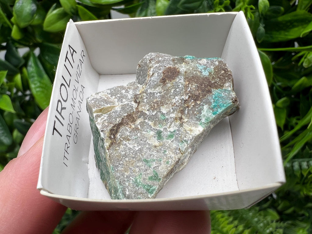 Rare Raw Tirolite Mineral Specimen: Granada, Spain Crystal Collection