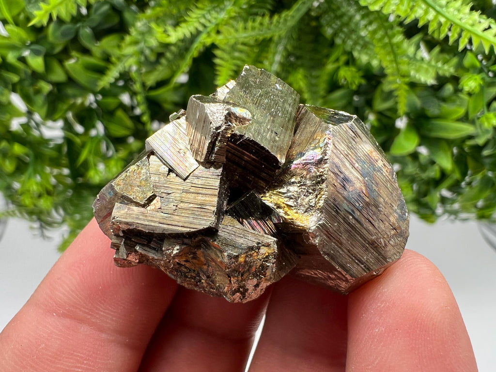 Wonderful Red Pyrite,Hematite,Rainbow Pyrite cluster,from Borieva mine,Bulgaria,natural minerals collection crystal,home decor stone,pyrite
