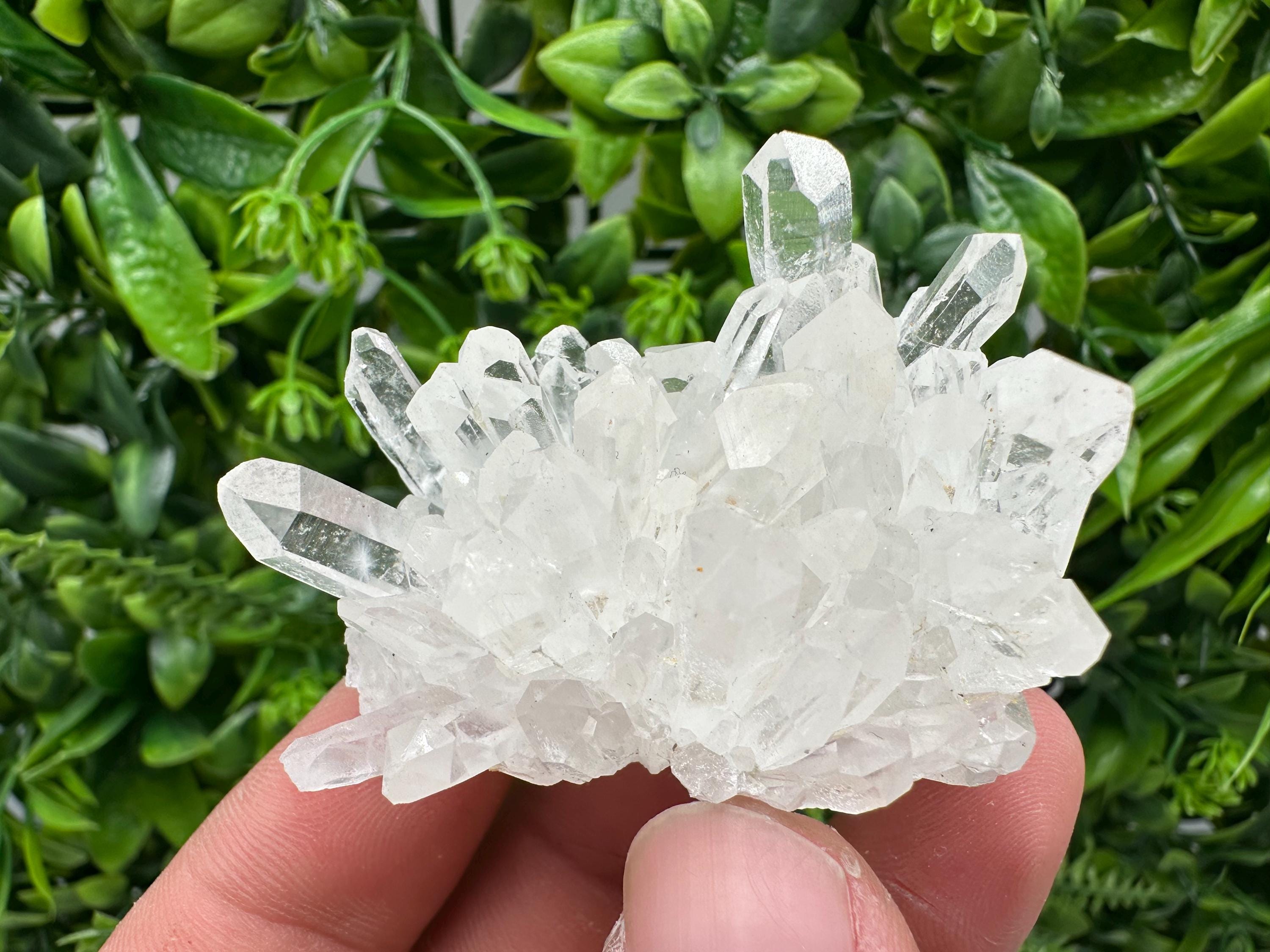 Transparent Quartz Crystal Cluster, 9th September mine,Mine, Bulgaria,natural,collection mineral specimen
