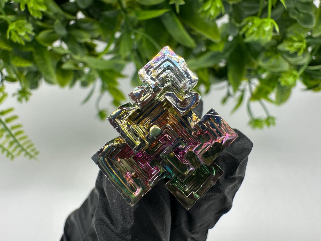 Rainbow Bismuth Crystal: Rare Gemstone Specimen,wholesale Bismuth