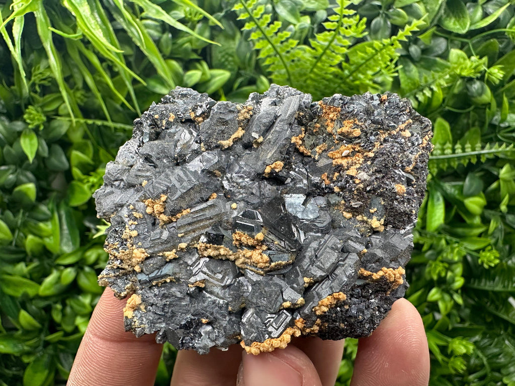 Galena Spinel with Dolomite and Sphalerite, Krushev Dol Mine Mineral Specimen