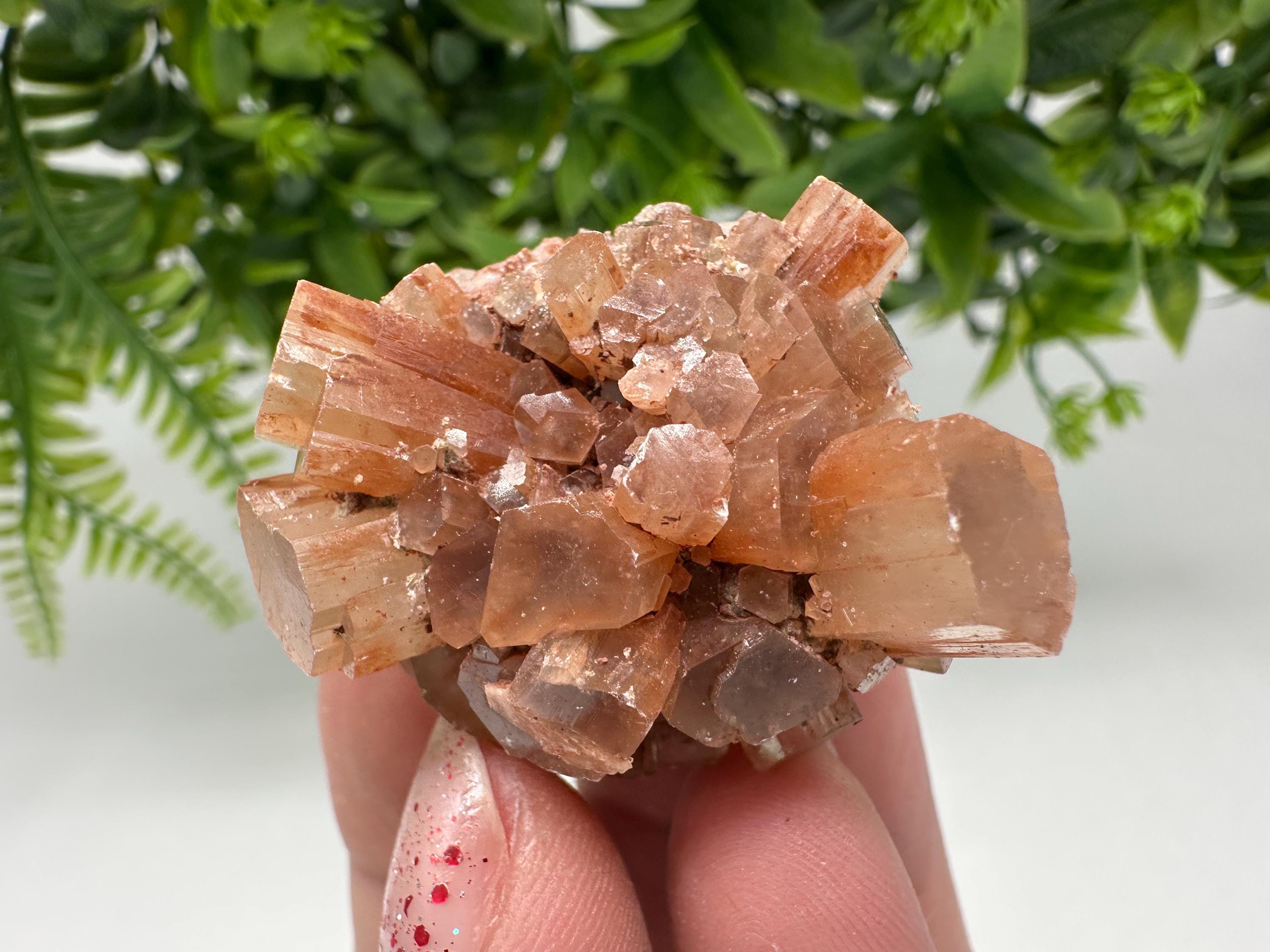 Aragonite Sputnik Cluster: Raw Moroccan Crystal Stone, Home Decor