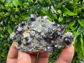 Stunning Gems Sphalerite Cleiopfane on Quartz from Krushev dol mine,Madan,Bulgaria,natural,collectible mineral specimen,home decor stone