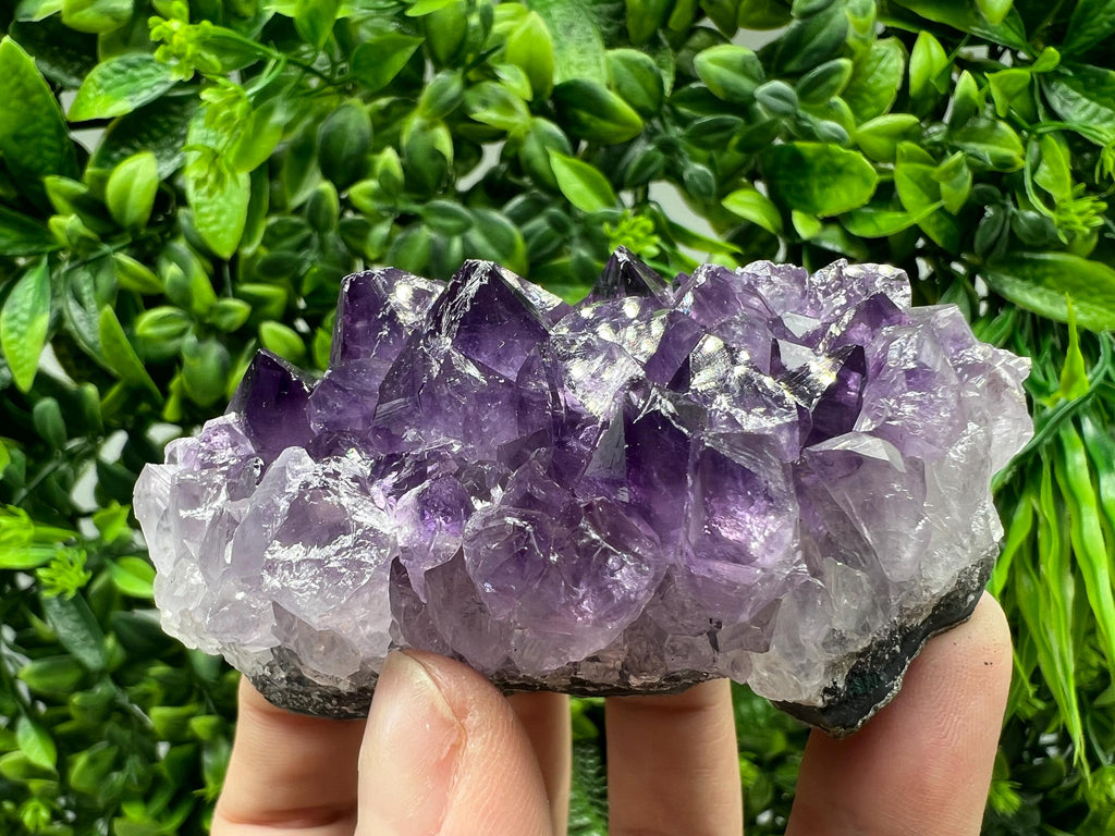 Uruguayan Amethyst Cluster, Purple Quartz Crystal, Home Decor