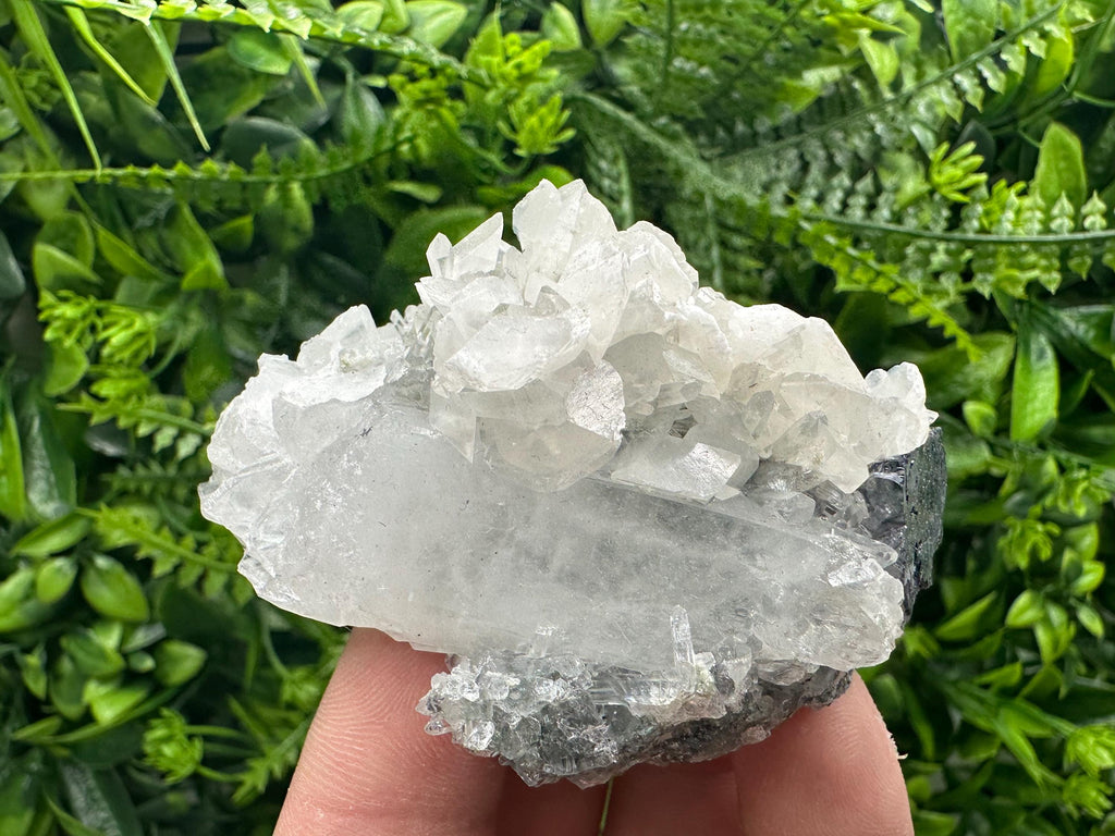 Quartz Galena Calcite Specimen: Borieva Mine, Bulgaria