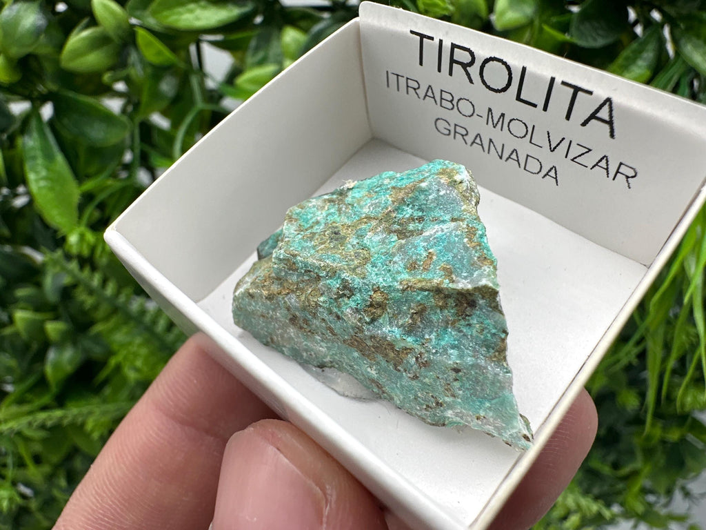 Rare Raw Tirolite Specimen: Granada Spain Mineral Collection