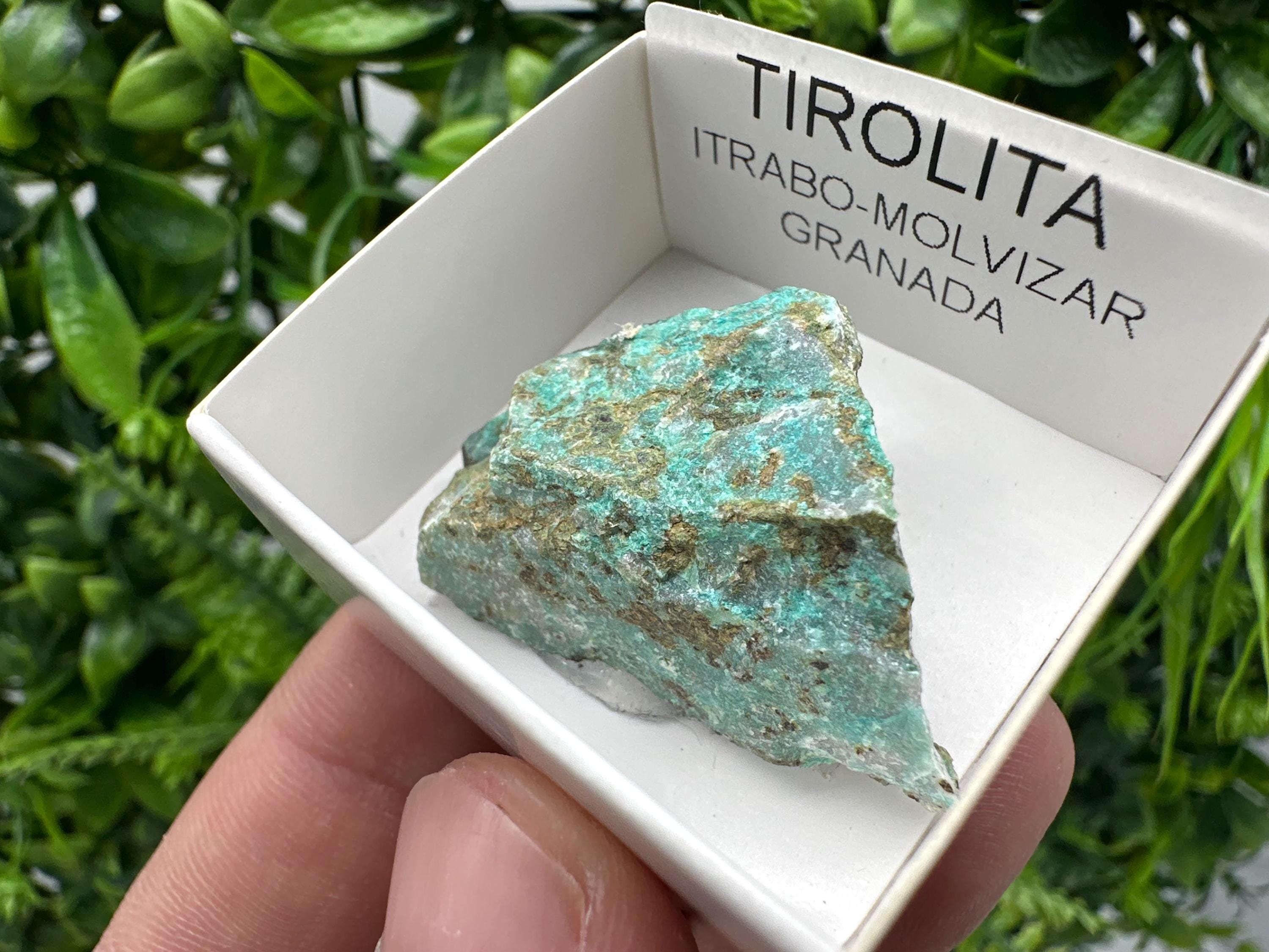 Rare Raw Tirolite Specimen: Granada Spain Mineral Collection