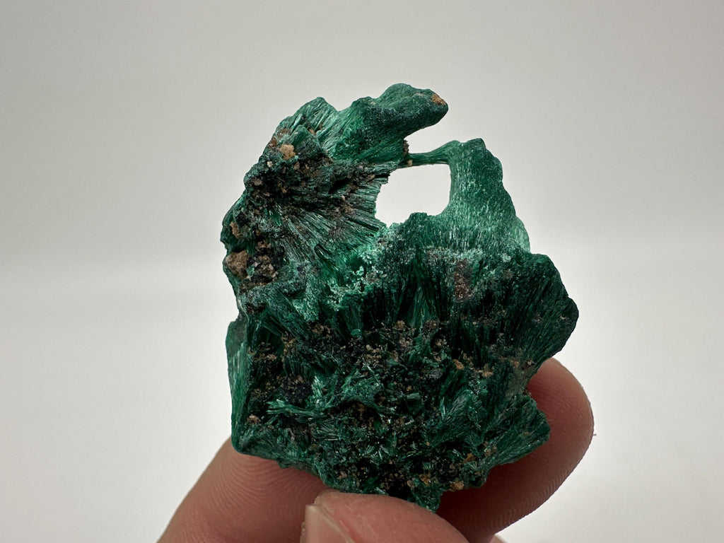 Green Polished Malachite Crystal, Congo Minerals, Chakra Stone