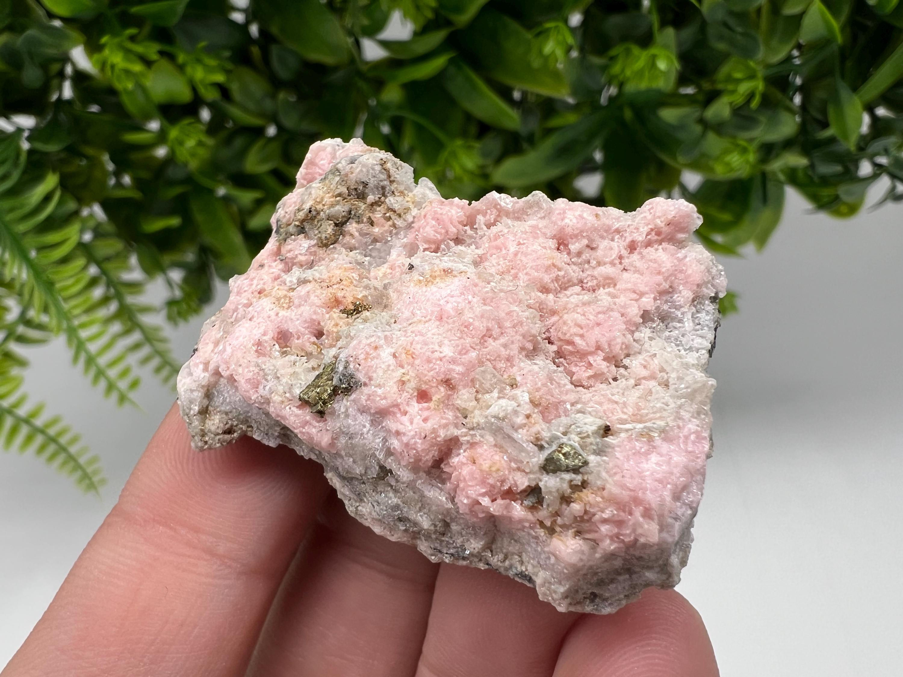 Pink Rhodochrosite Mineral Specimen, Starnica Mine Bulgaria
