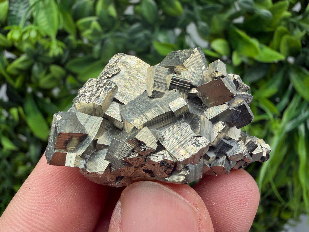 Rare Floating Pyrite Cluster, Fool’s Gold Crystal Decor