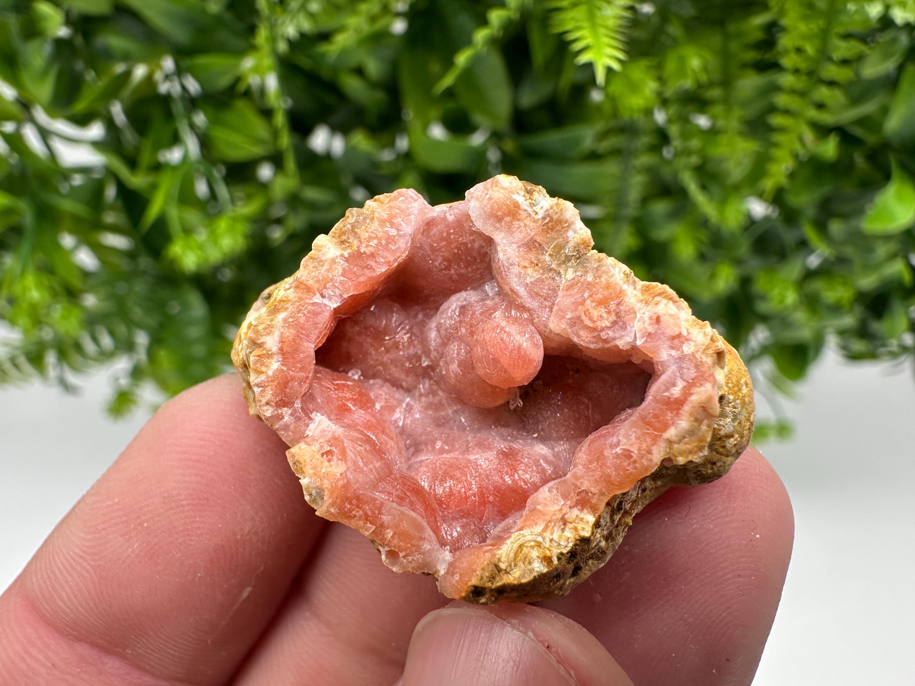 Moroccan Red Chalcedony Crystal, Mineral Specimen