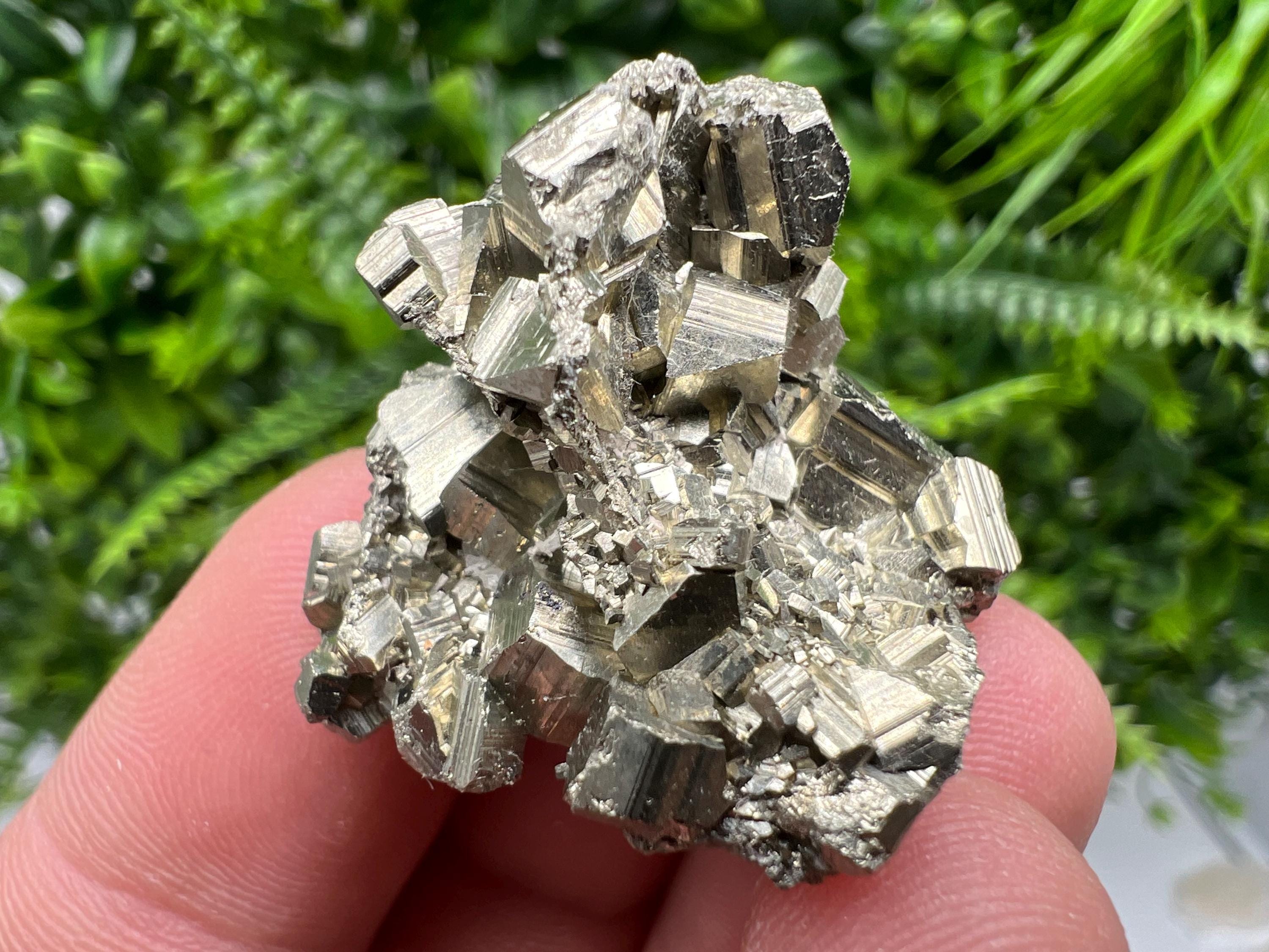 Wonderful Rainbow Pyrite whit Calcite,natural minerals souvenir Crystal,collection stone,rare minerals,home decor,Borieva Bulgaria