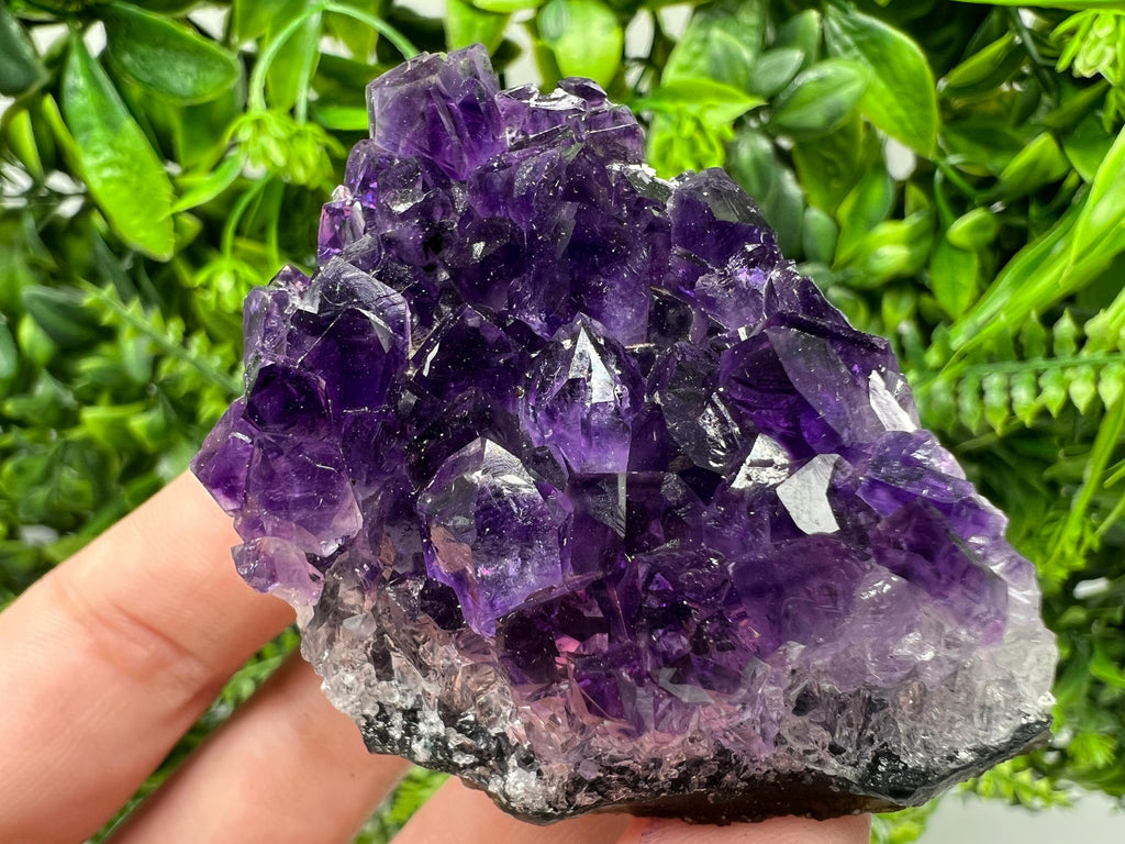 Purple Amethyst Crystal from Uruguay: Natural Energy Stone