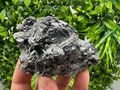 Amazing Galena spinel law on Quartz whit Siderite,from Krushev dol mine,Bulgaria,natural,collection mineral specimen,home decor crystal,souv