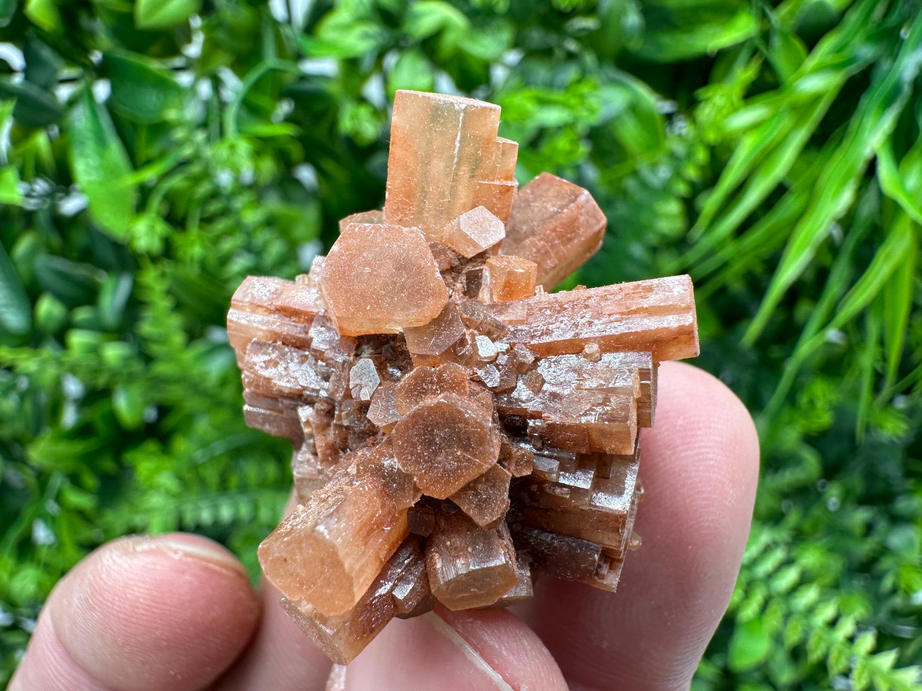 Moroccan Aragonite Sputnik Cluster: Raw Crystal Stone Decor
