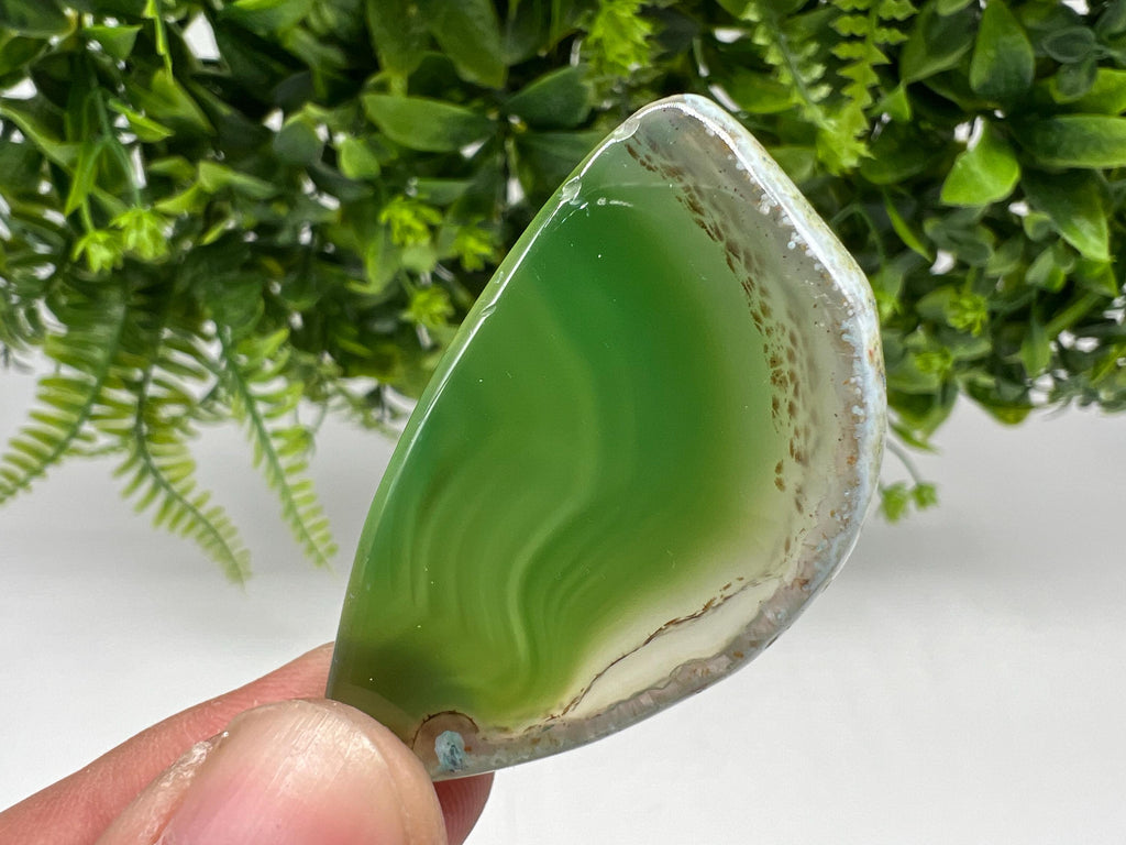 Agate Slice: Spiritual Healing Crystal Coaster Ornament