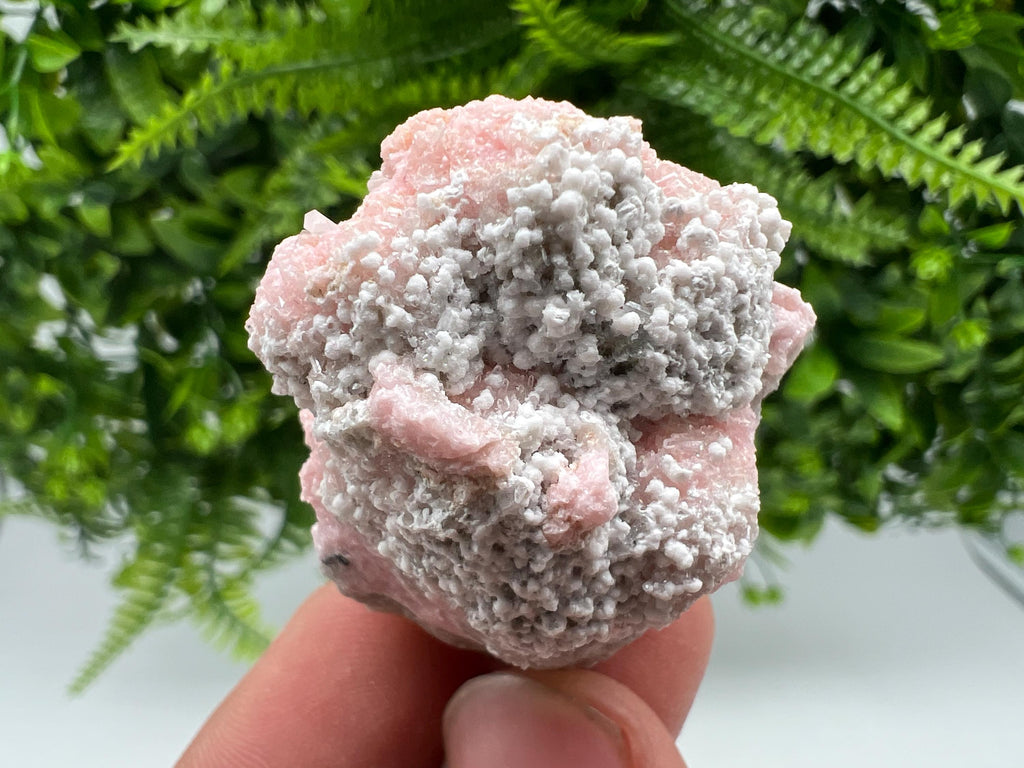 Rare Rhodochrosite with Calcite, Starnica Mine, Bulgaria
