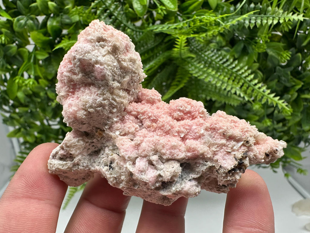Pink Rhodochrosite Crystal: Starnica Mine, Bulgaria - Home Decor Stone